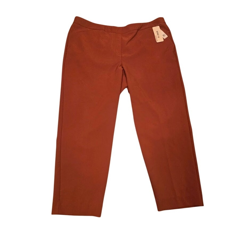 Zac & Rachel Woman Slim Ankle Pants 18W Arabian Spice Bond 18 MA836GWH4 NWT